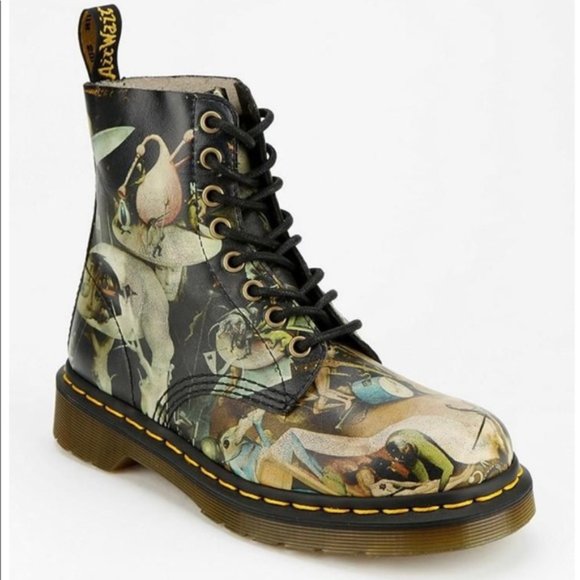 Dr. Martens Pascal Hell Boots Men Size 12 ---Ladies 13.5